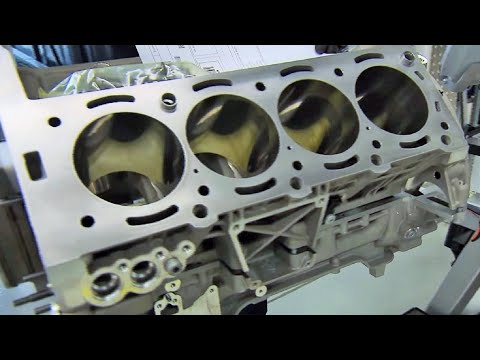 Mercedes AMG 63 V8 Engine Production HOW IT'S MADE