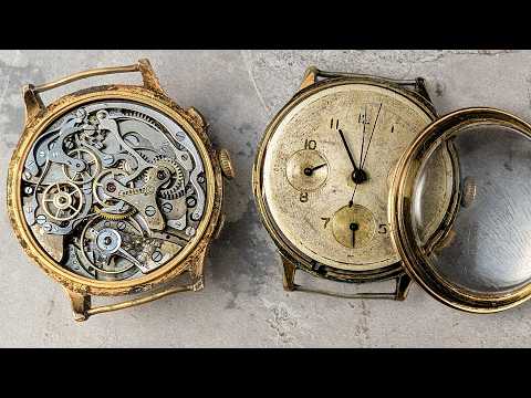 My Most Satisfying Watch Restoration - Vintage Eberhard &