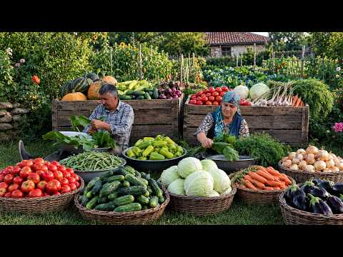 Vegetable Season in the Village Homemade Pickled Mixed