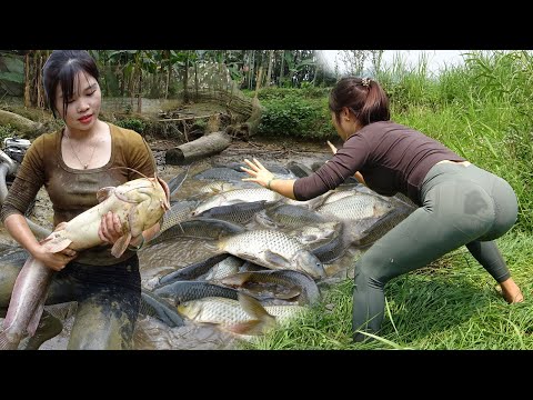 Full Video: Young girl's excellent fishing skills,