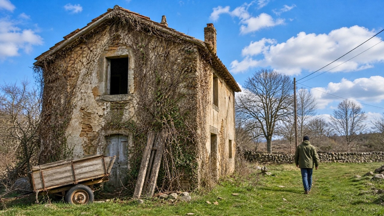 Man Gives An OLD FARMHOUSE A New Life In 3 Years by