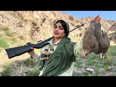 Partridge Hunting in the Mountains Authentic Rural Life