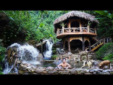 A Rainy Day at My Forest Farm Peaceful Off-Grid Living