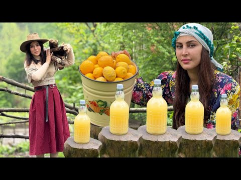 See how Grandma takes the bitterness of lemon peel and