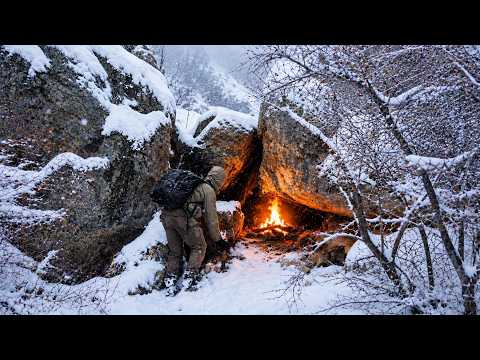 I would have died without this secret cave to keep me warm