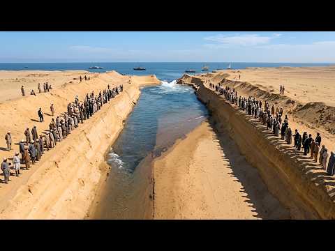 Вот Как Суэцкий Канал Соединил Два Моря