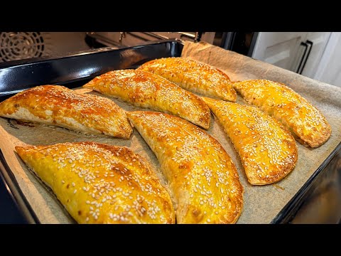 Хрусткі чебуреки без замісу тіста! Такі чебуреки можна