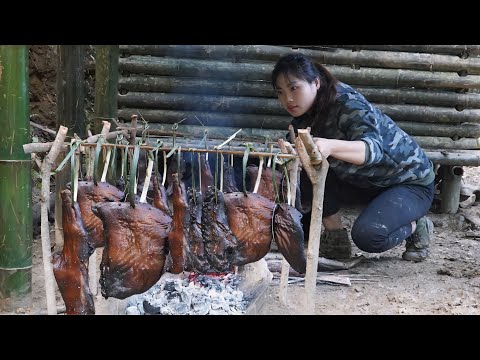Drying Wild Boar Meat for Long Preservation – Building a