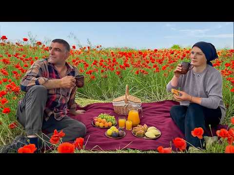 A Day in the Village Picking Poppies and Making Sweet Jam