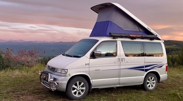 Building Out A Vintage Japanese Camper Van