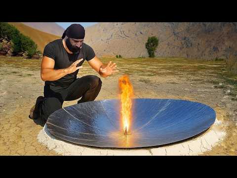 Primitive Techniques That Save Lives in Nature /Sun Pit