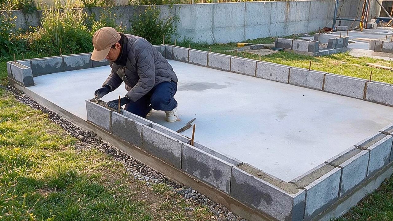 Man Builds Amazing WORKSHOP With Garden In His Backyard