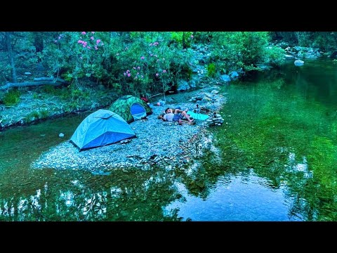Kazdağları Nehir Ortasında Bir Ada: Kamp, Et,Macera! /River