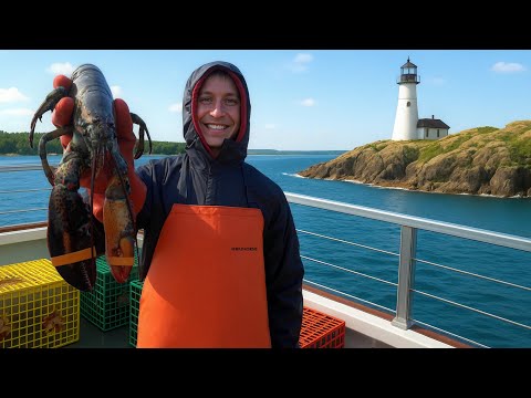 5 Days in Coastal Maine - Lobster Trapping, Striper Fishing