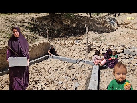 Beautiful moments of the beginning of construction: a