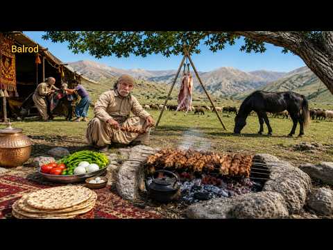 Nomads and the Secret of Zagros Viking Kebab: Fire,