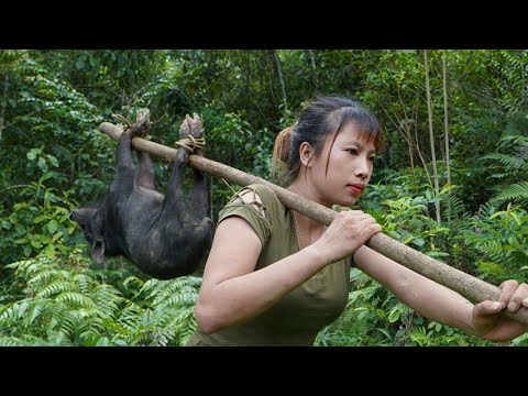 100 DAYS OF SURVIVAL IN THE WILD DEEP FOREST, FULLVIDEO
