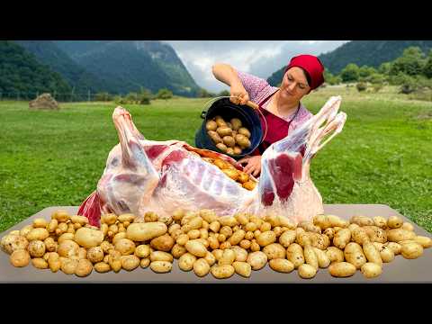 Expert Hermit Shares Secret to Cooking Whole Lamb with