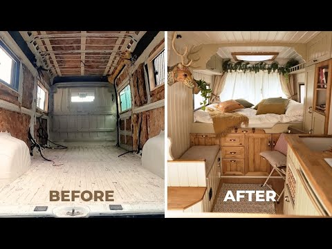 18 DAKİKADA SIFIRDAN KARAVAN YAPIMI Camper van conversion