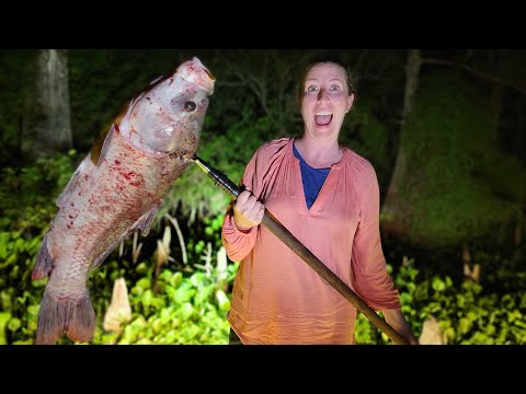 4 Days Swamp Foraging with My Family - Frogs, Fishing