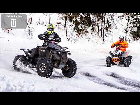 Frozen Rush Snow Ice Race ATV SSV QUAD MOTO"Băiuț