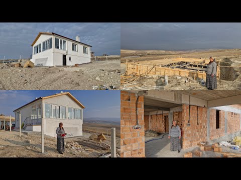YENİ EVİMİZİN BALKONU BİTTİ VE KARDEŞLERİMİN İNŞAATLARI