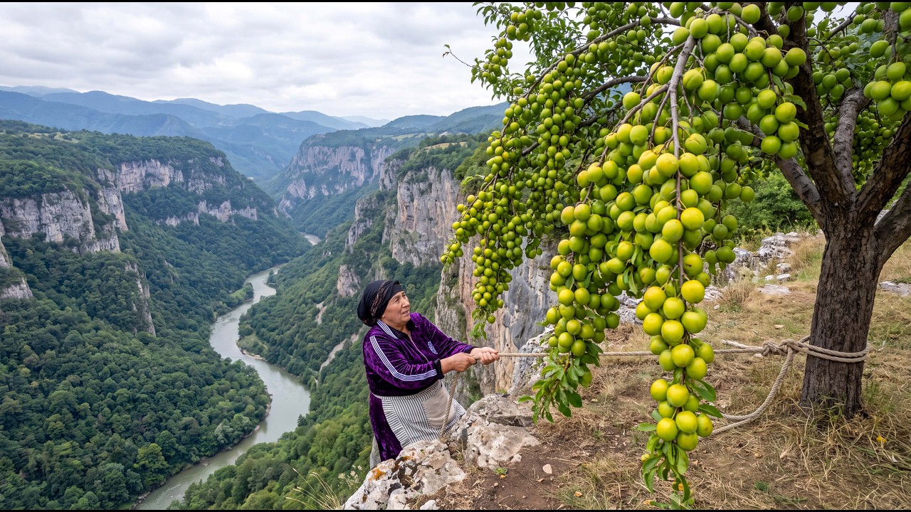 Grandpa Climbed Dangerous Mountains for Wild Plums What