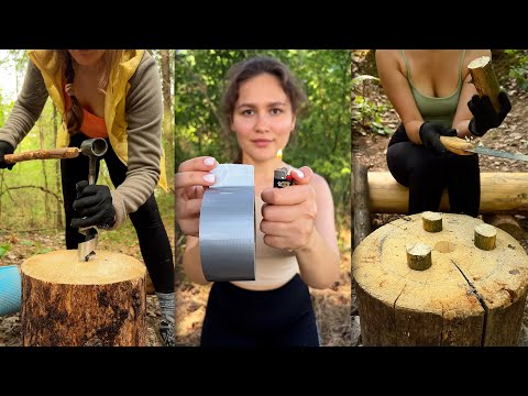 Best HACKS from Marusya camping survival bushcraft