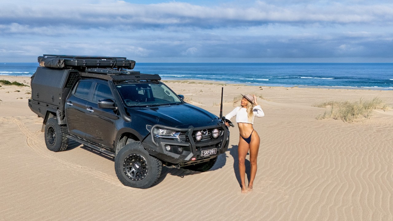 SOLO BEACHFRONT CAMPING IN WA The Pink Beach You Need to