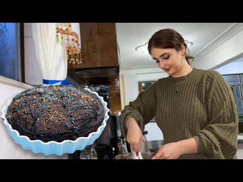Village Life Baking Soft Chocolate Cake & Sweet Family