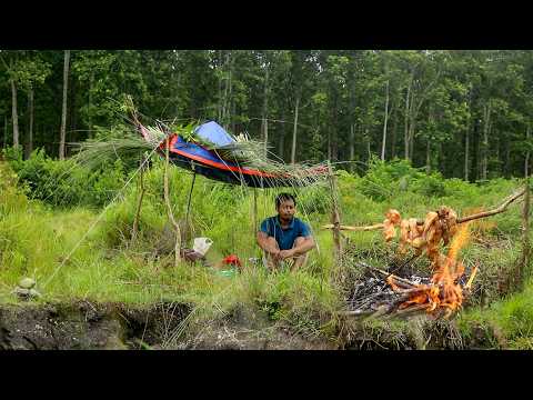 jungle Survival roof Building & Pork grill Outdoor Special