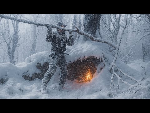 2 Days Trapped in a Blizzard: The Hidden Shelter That Saved