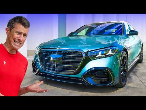 O novo Classe S da Mercedes acabou de DESTRUIR a BMW