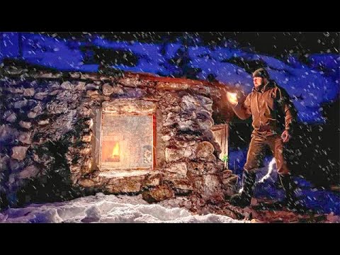 A stone cabin in the mountains saved me from a blizzard