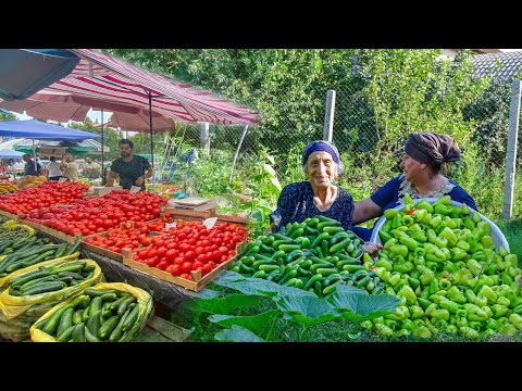 Making Cucumber, Pepper Pickle and Tomato Sauce | Mix