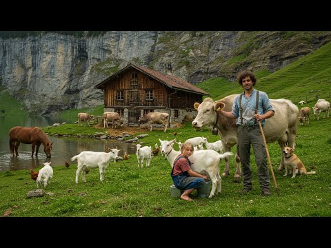 How do people live in the remote Swiss Alpine villages?The