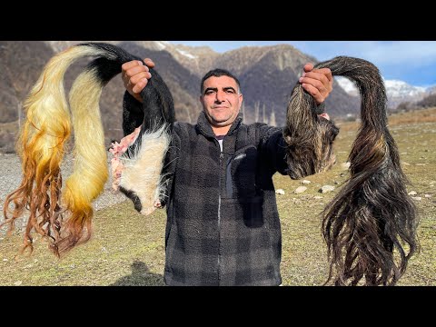 Cooking COW TAILS and Keep Building the House Faraway