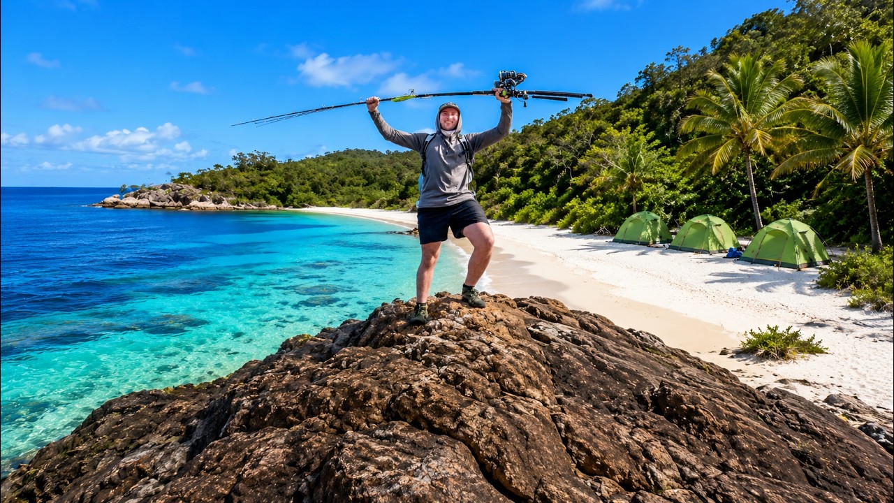 I Tested the Fishing & Camping on a Remote Island