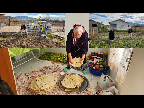 YİNE BAHÇE EVİMİZE GELDİK KALAN İŞLERİMİZİ YAPIYORUZ
