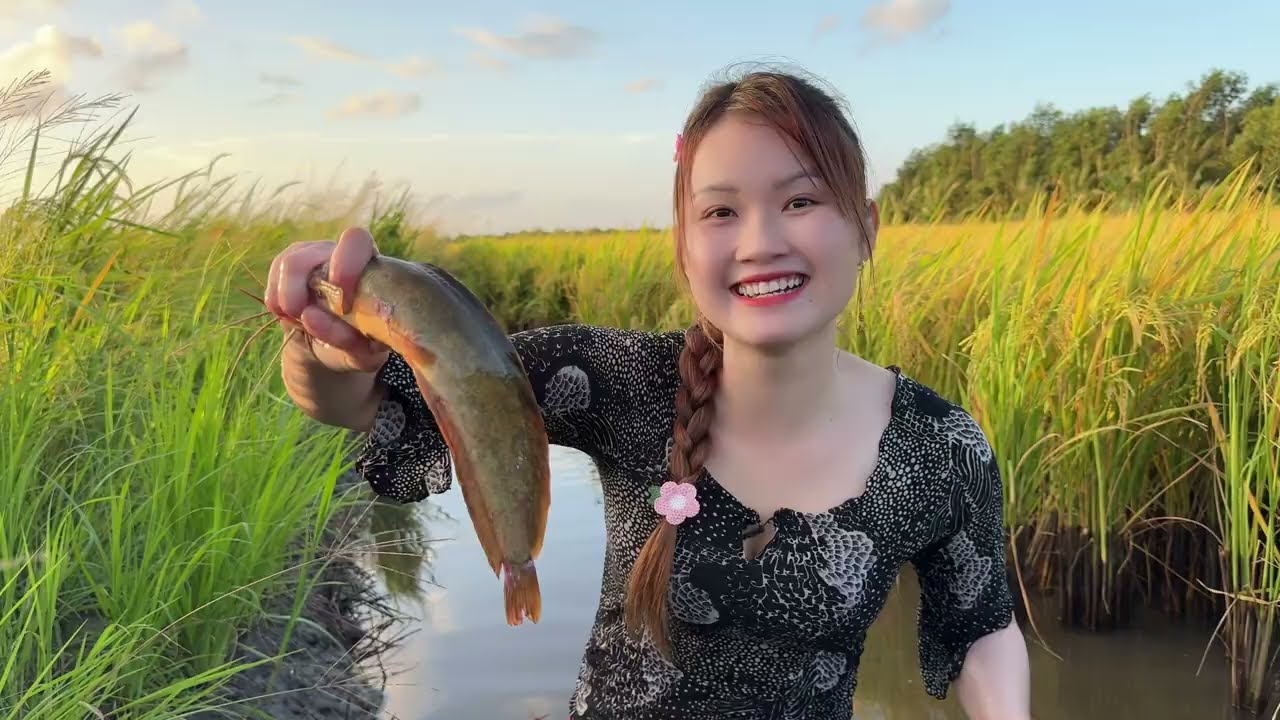 ĐỒNG BƠM Cá Chạy Tứ Tung Chặn Ngang Cái Bẫy Săn Luôn Trê