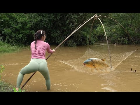 Full Video: The Best Fishing Videos Of Young Girl, Fishing