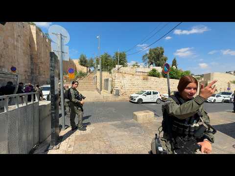 JERUSALEM BIBLICAL PLACES OF THE OLD CITY - Filmed Today