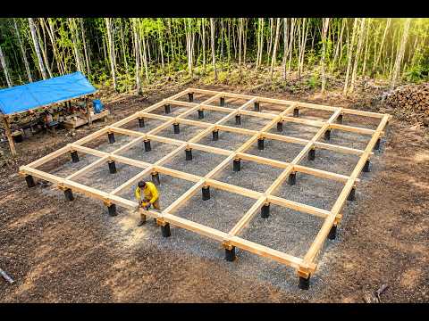 Incredible Off-Grid Log Cabin Building Skills That Will
