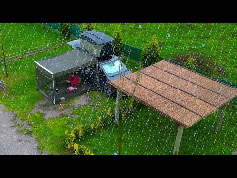 YAĞMURLU HAVADA KAMP | ÇADIRI NASIL ISITTIK? | KAMP
