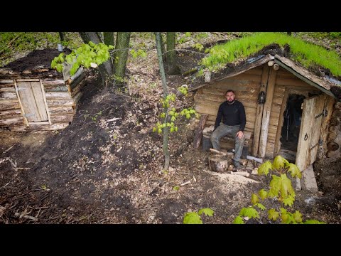 2 years on the island in a makeshift house, building a