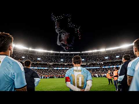 Emotional 500 Drone Show in Argentina Honors Lionel Messi