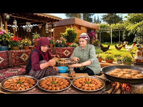 Yüksek Dağlarda Zorlu Köy Yaşamı Kuzu Eti Yemeği Belgesel