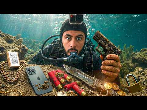 DENİZİN DİBİNDE TÜPLÜ DALIŞ ile ALTIN ARAMAK