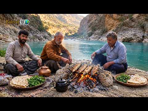 Nomads' Adventure in the Wild River; Jahangir Fishing
