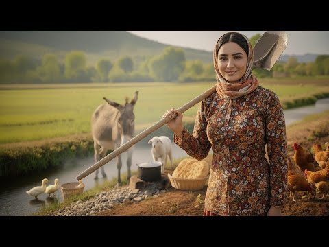 Village Life In Iran: Amazing Cooking & Donkey Riding By A